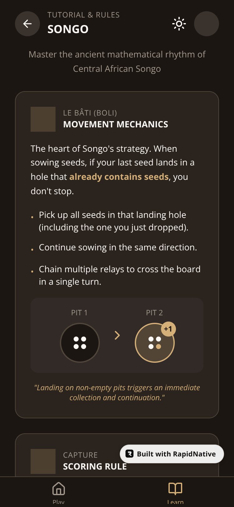 Songo Master screen 2
