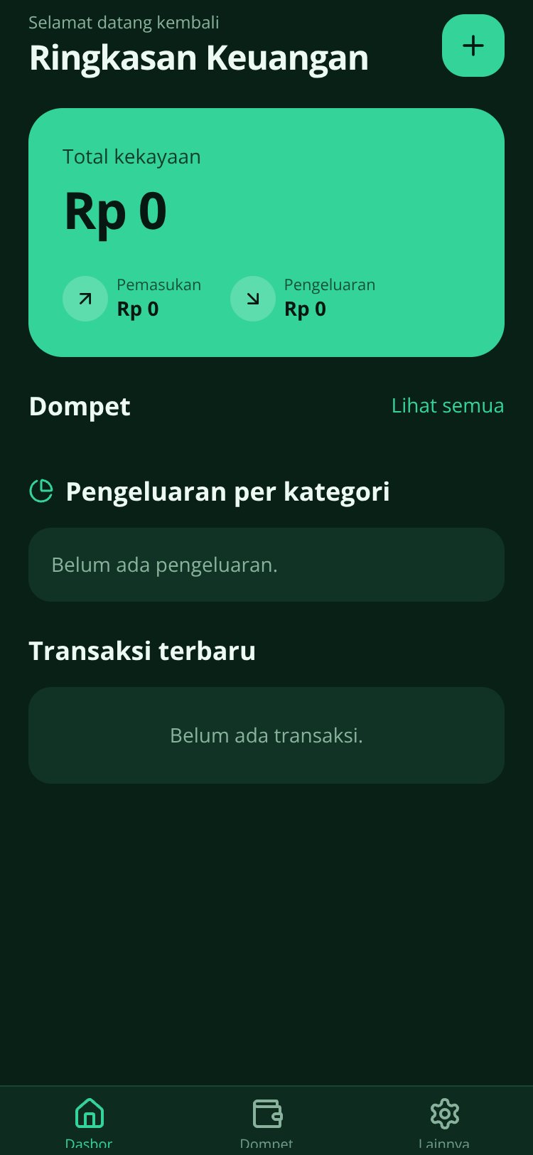 MyMoney screen 4