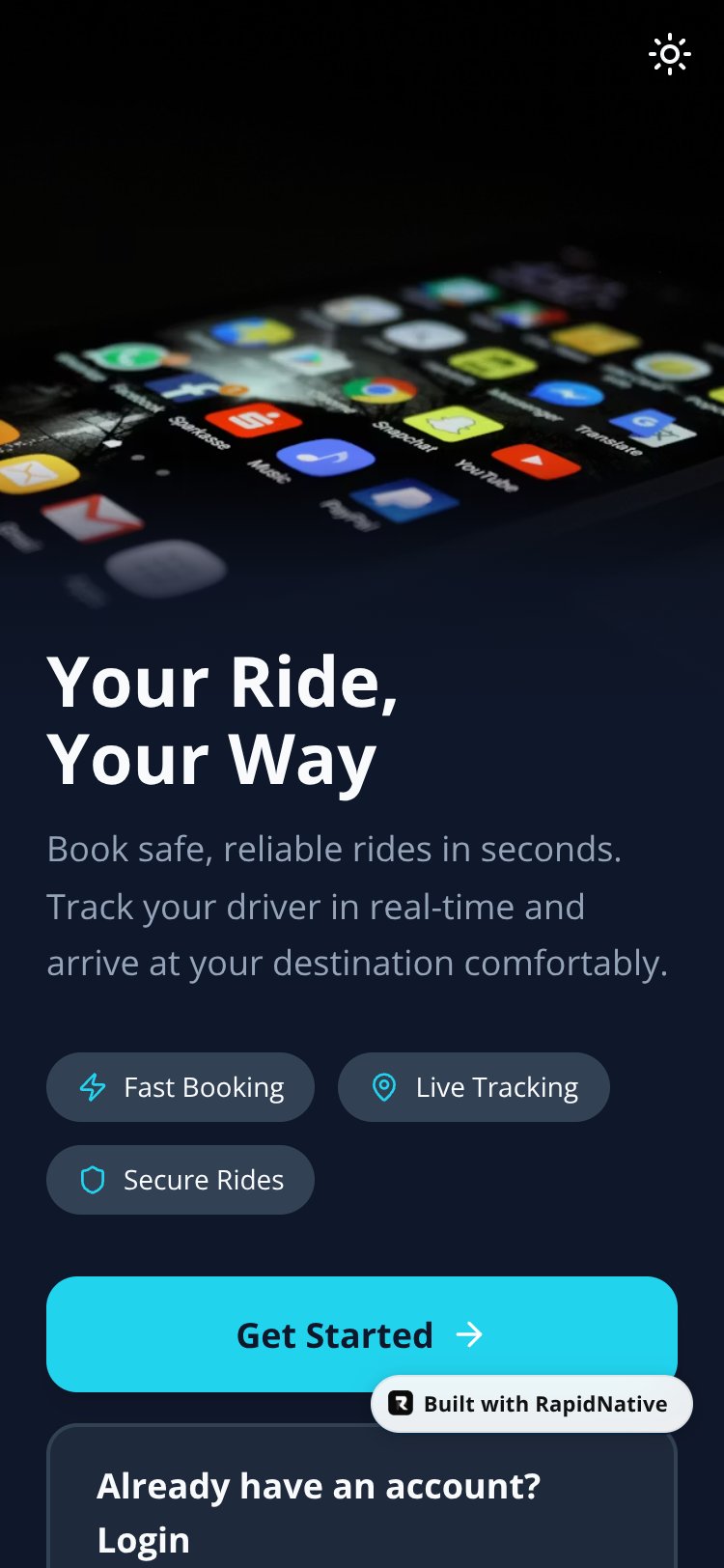 LaunchFlow screen 3