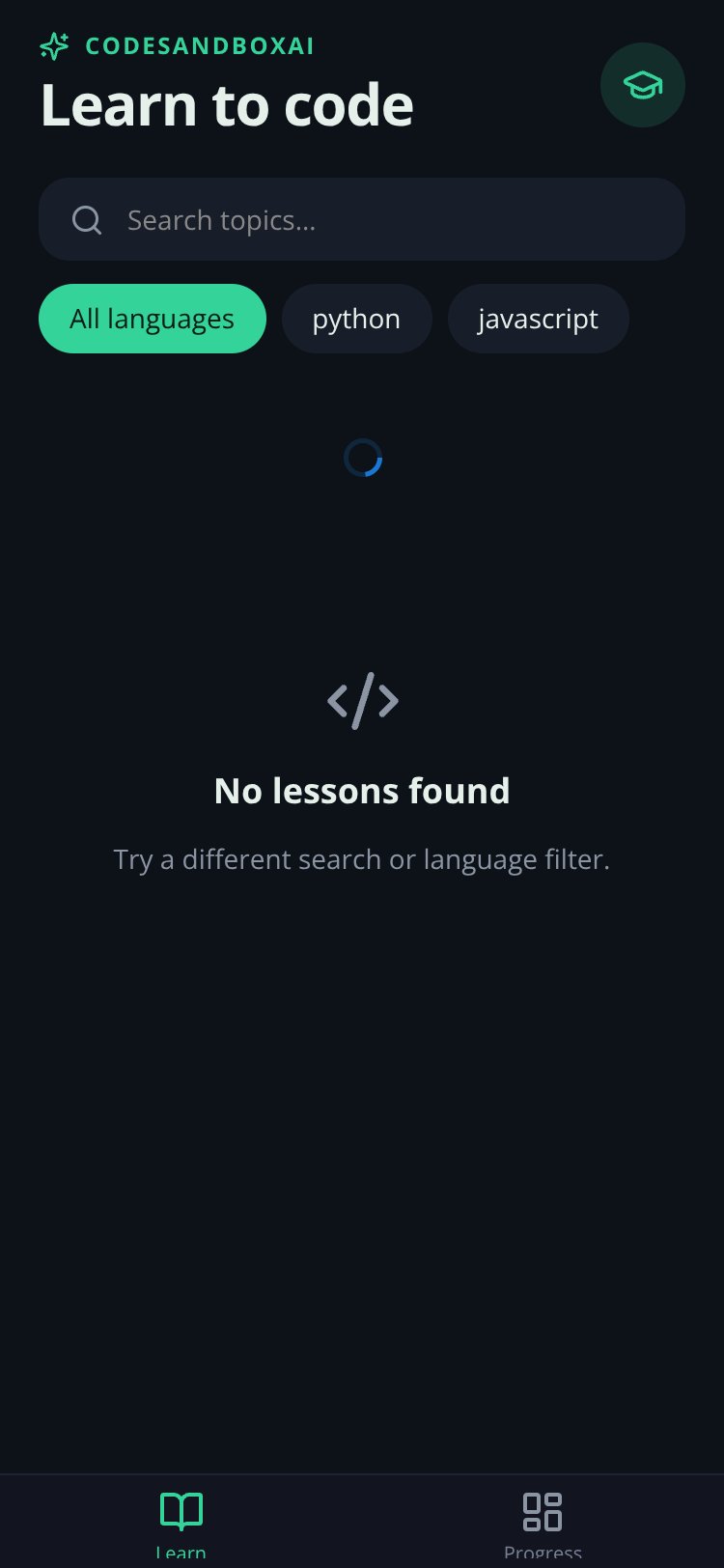 CodeSandboxAI screen 4