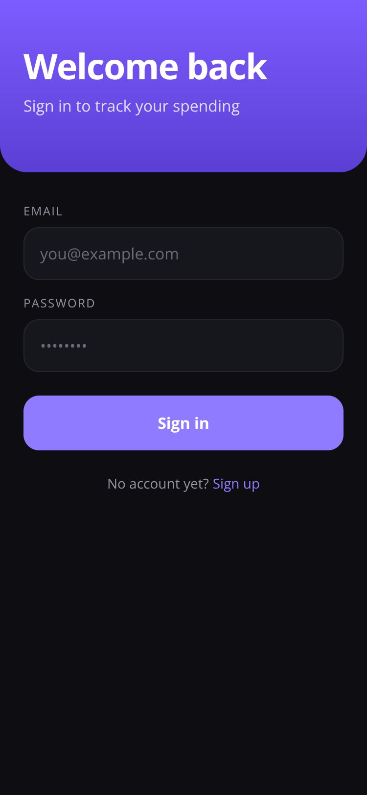Ledger screen 1