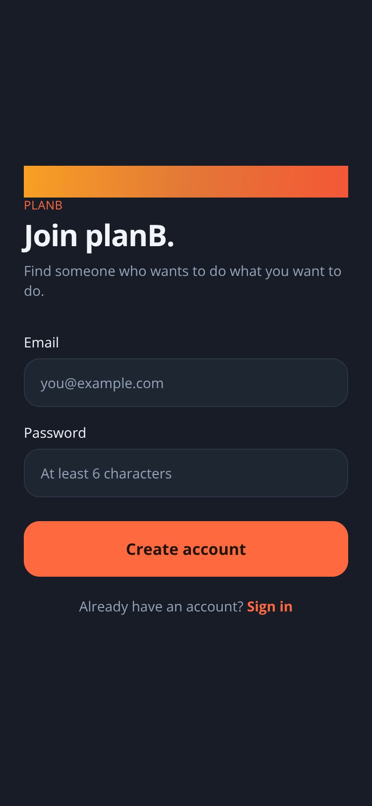 planB screen 2