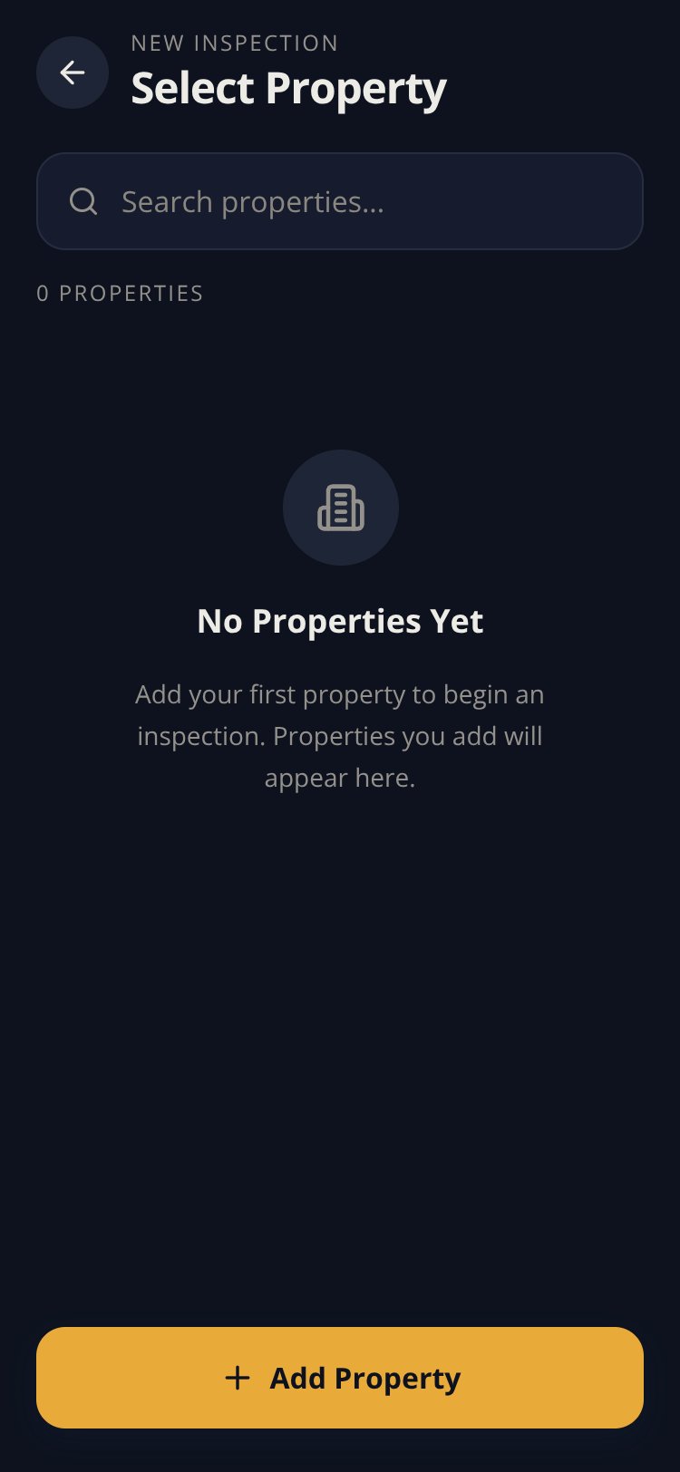 InspectPro screen 2
