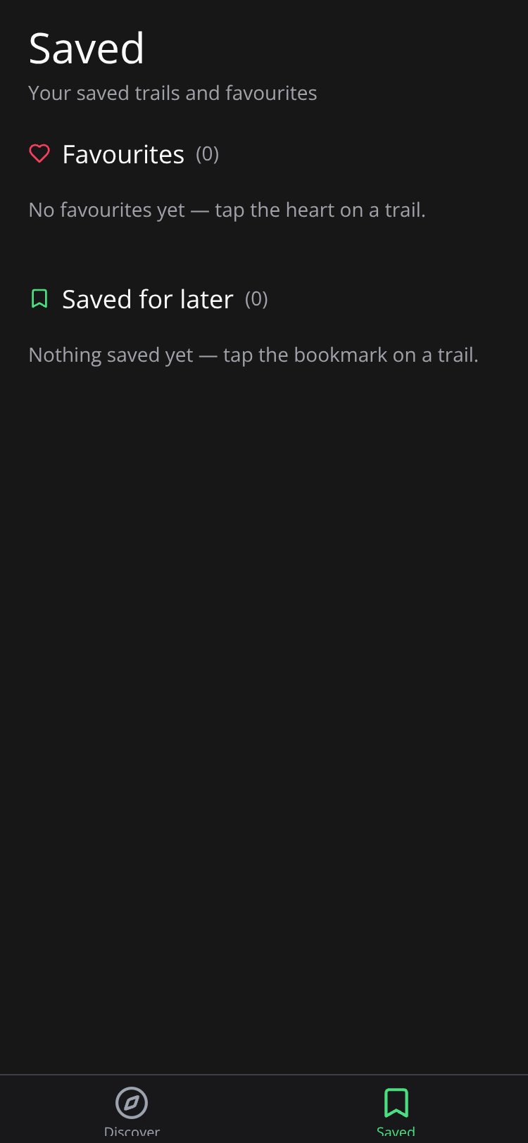 Route Finder screen 4