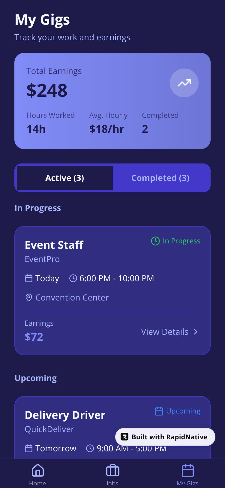 BrightBase screen 2