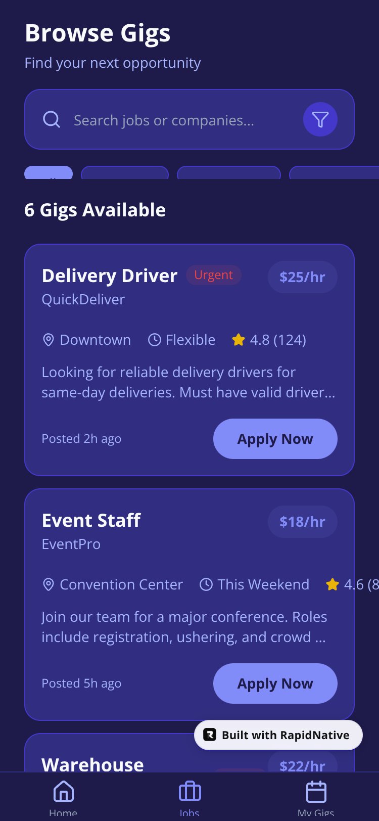 BrightBase screen 3