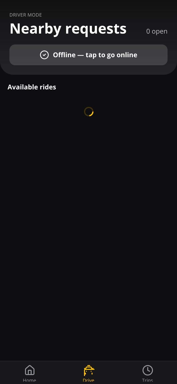 RapidNative App screen 2