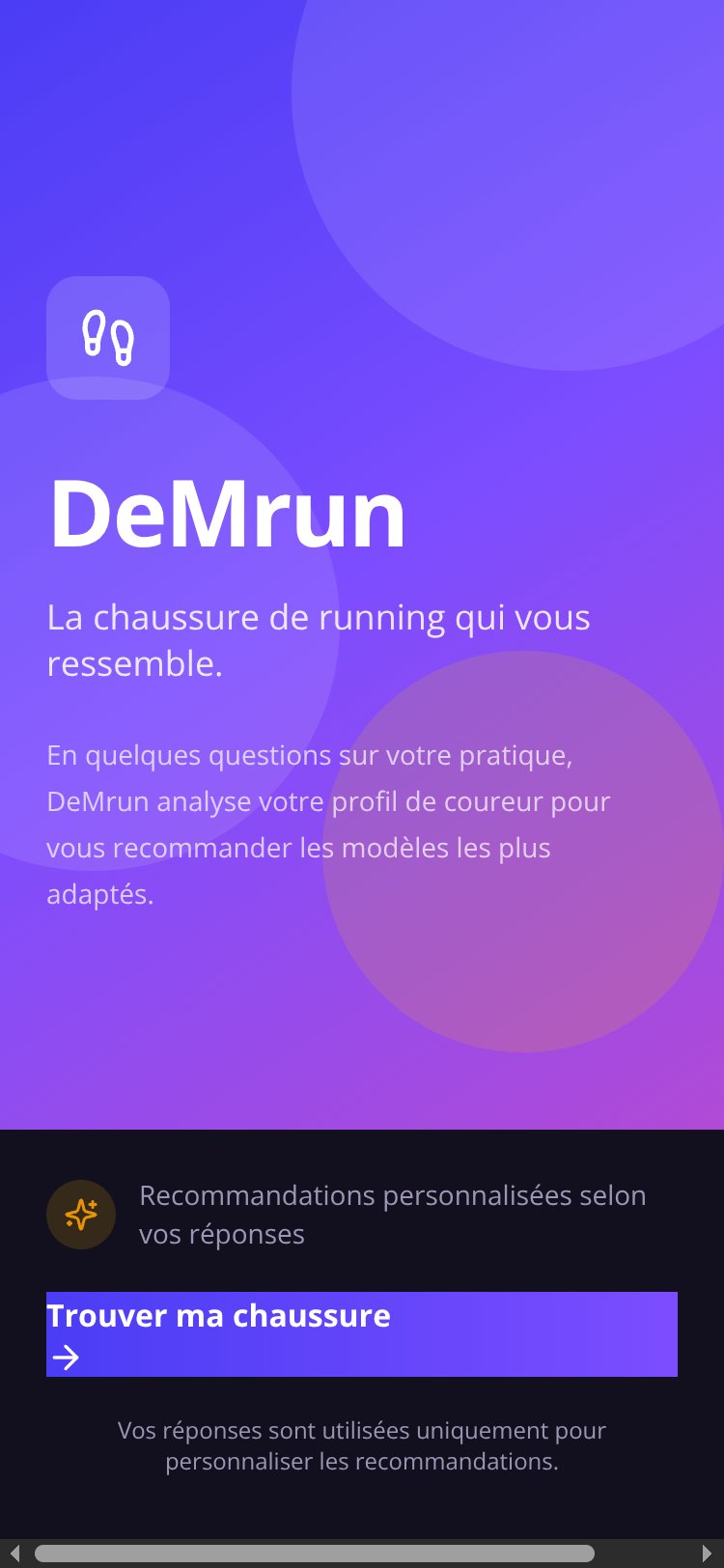 DeMrun screen 1