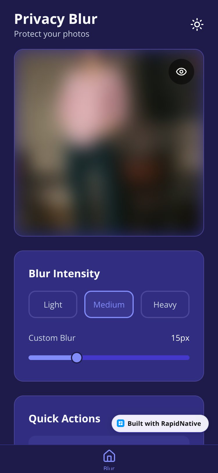 Blur Women screen 1