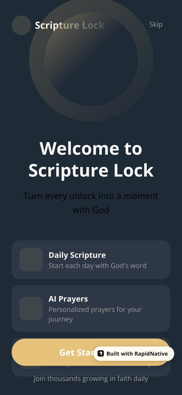 Scripture Lock screen 3