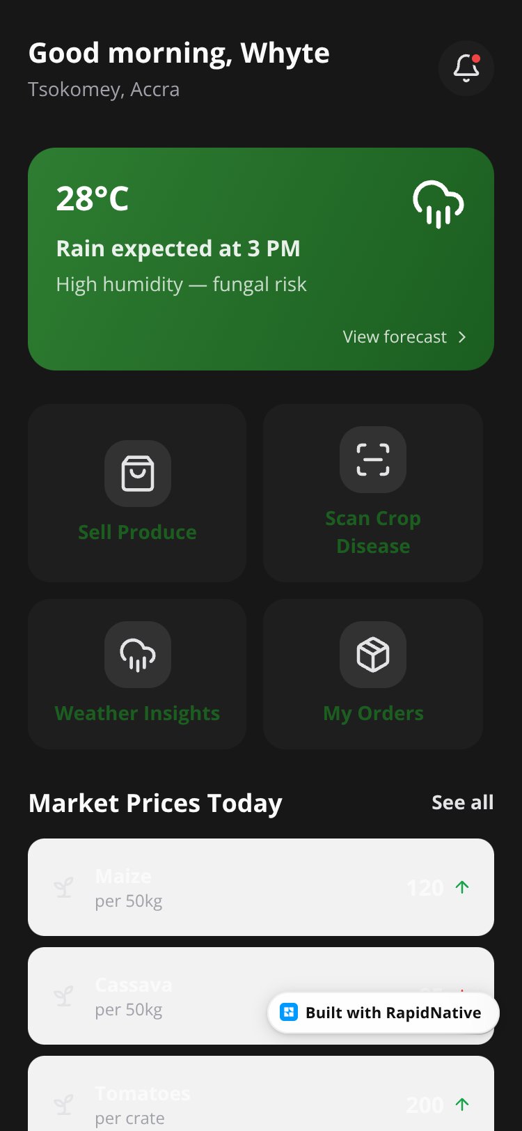 AgroLink screen 5