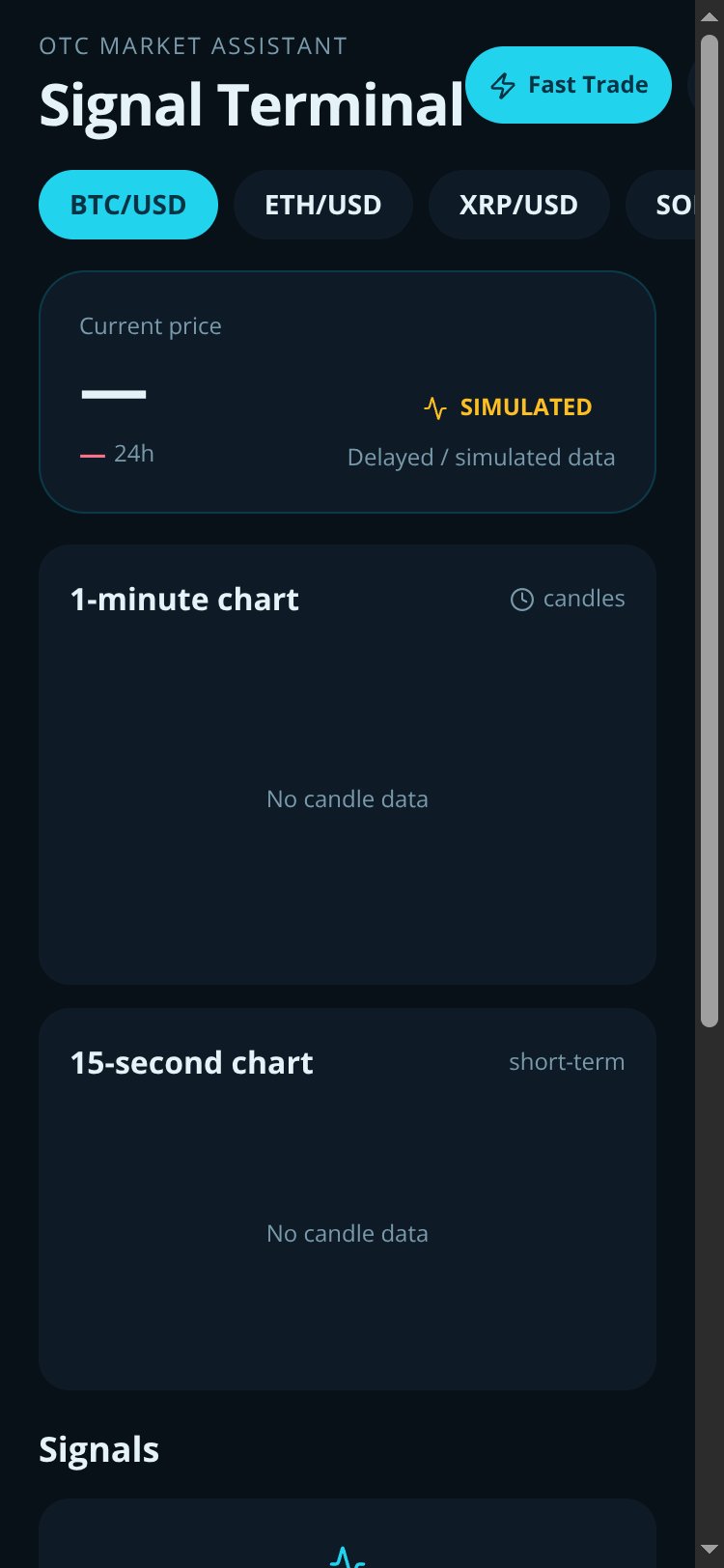 Quotex OTC Signal Pro Copy screen 2