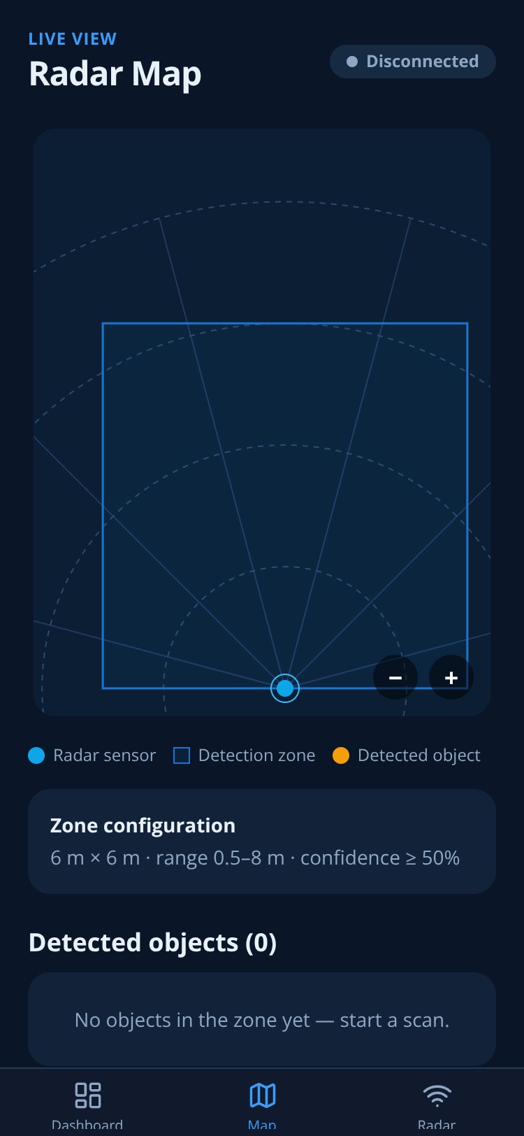 RadarSense AI screen 5