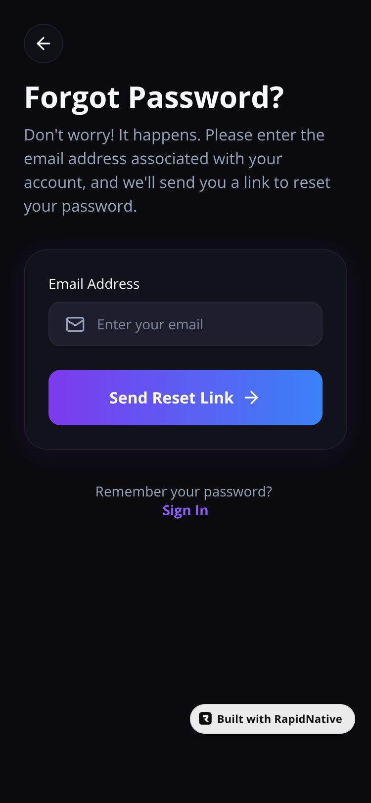 Aura Service App screen 4