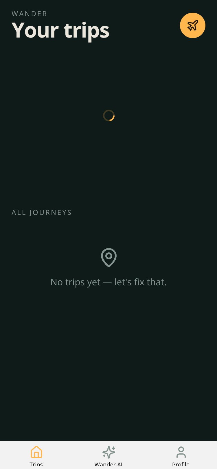 Wander screen 4