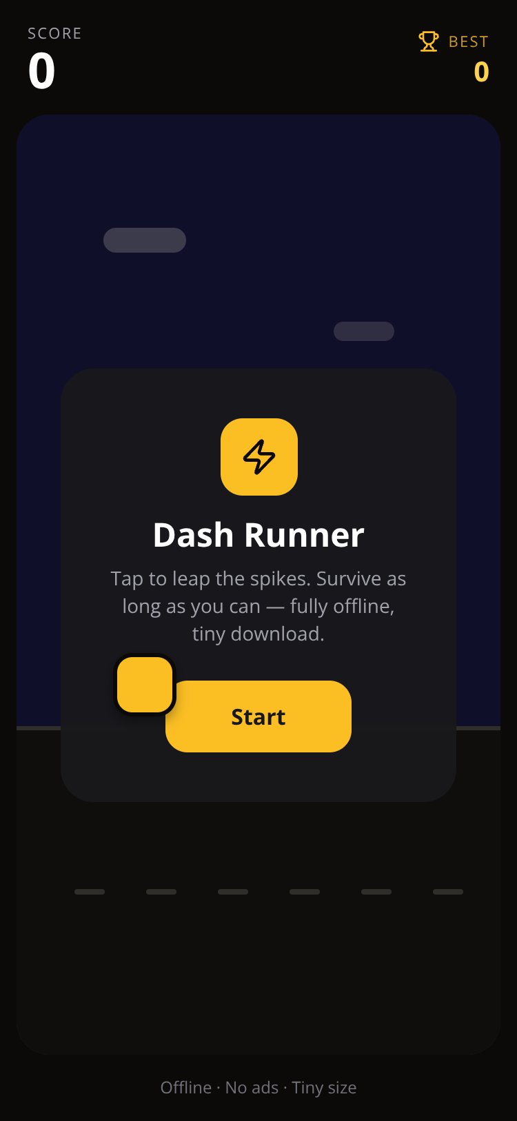 RapidNative App screen 1