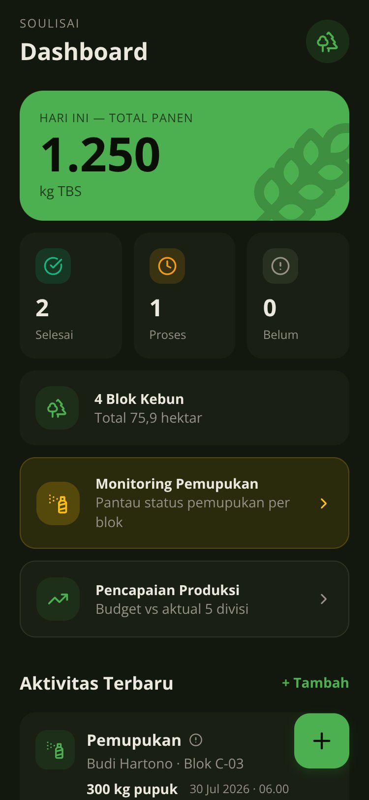 SawitTrack screen 4