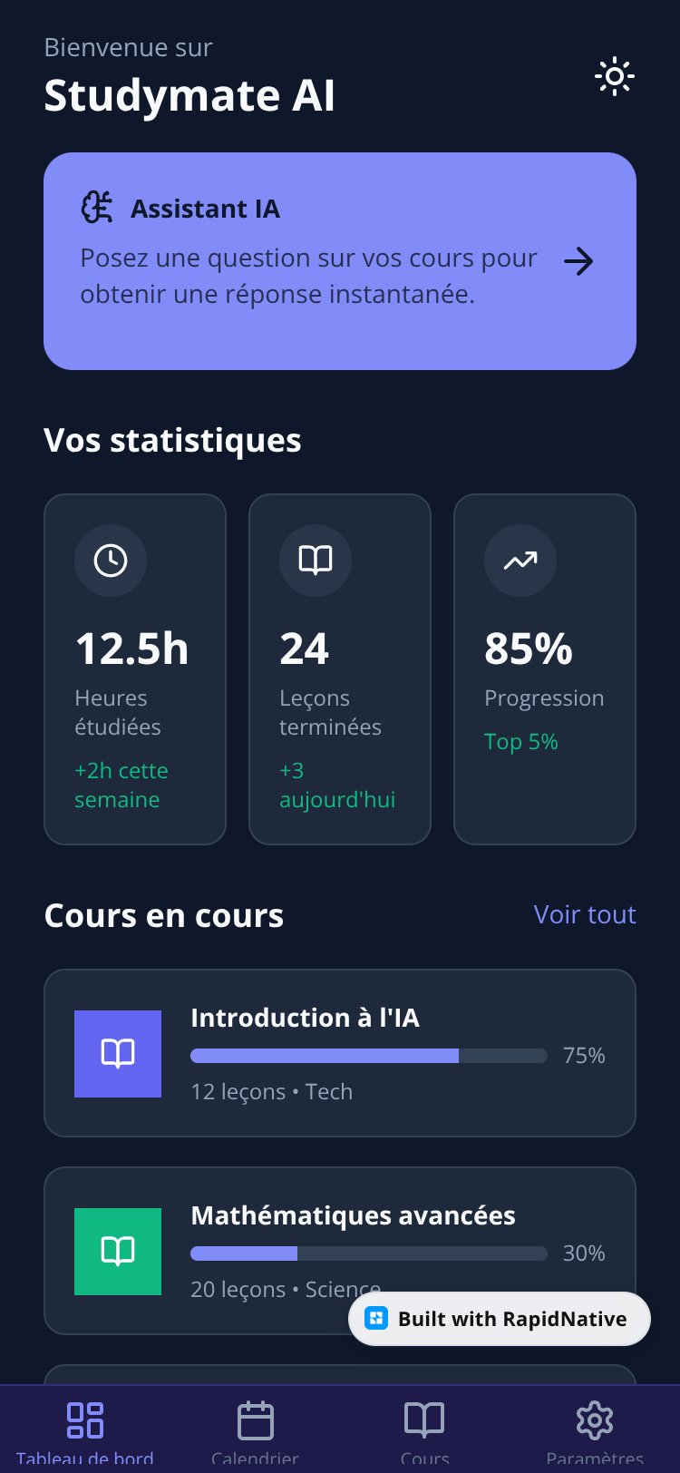 Studymate AI screen 5