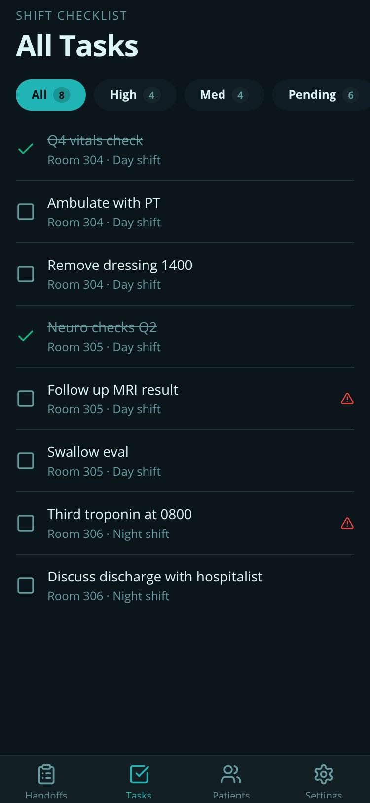 Handoff Brain screen 5