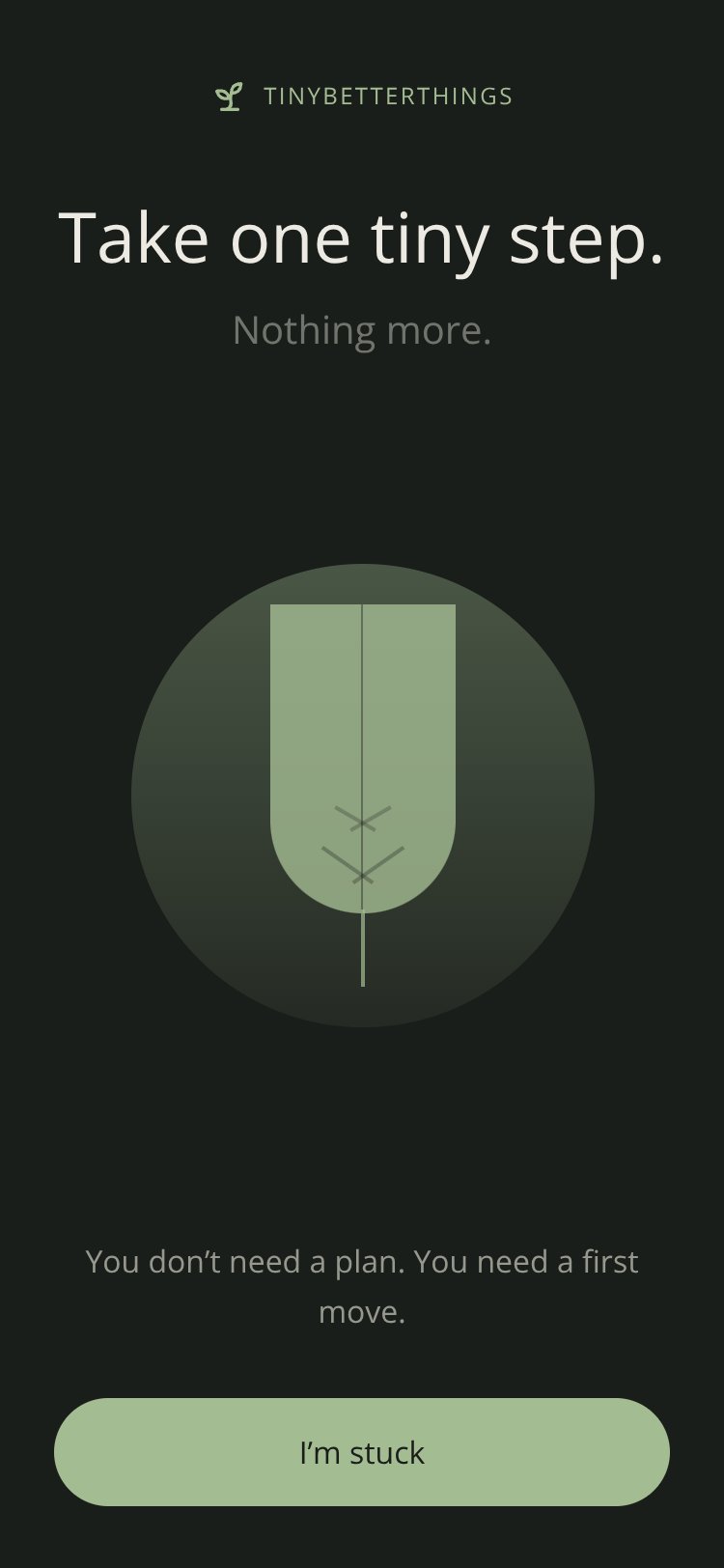 TinyBetterThings screen 3