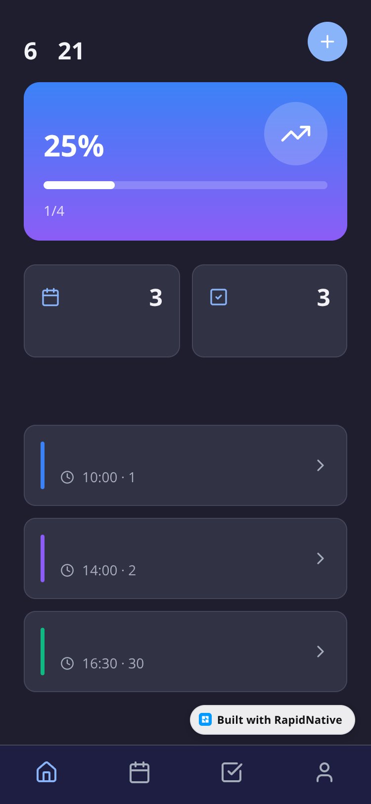 expo-nativewind screen 3