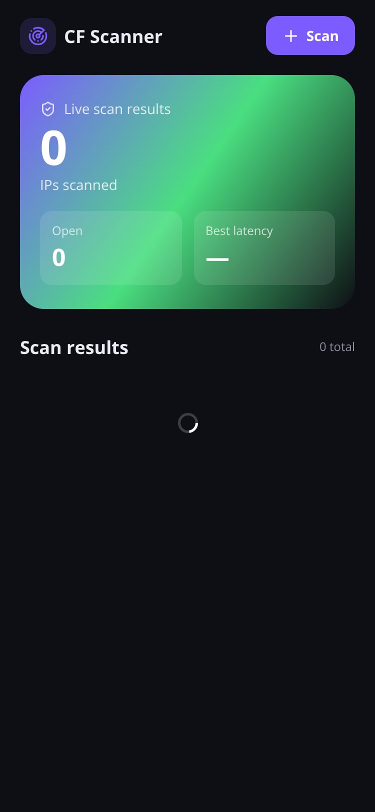 CF Scanner screen 4