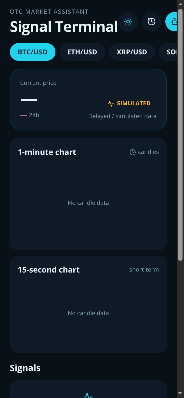 Quotex OTC Signal Pro Copy screen 3