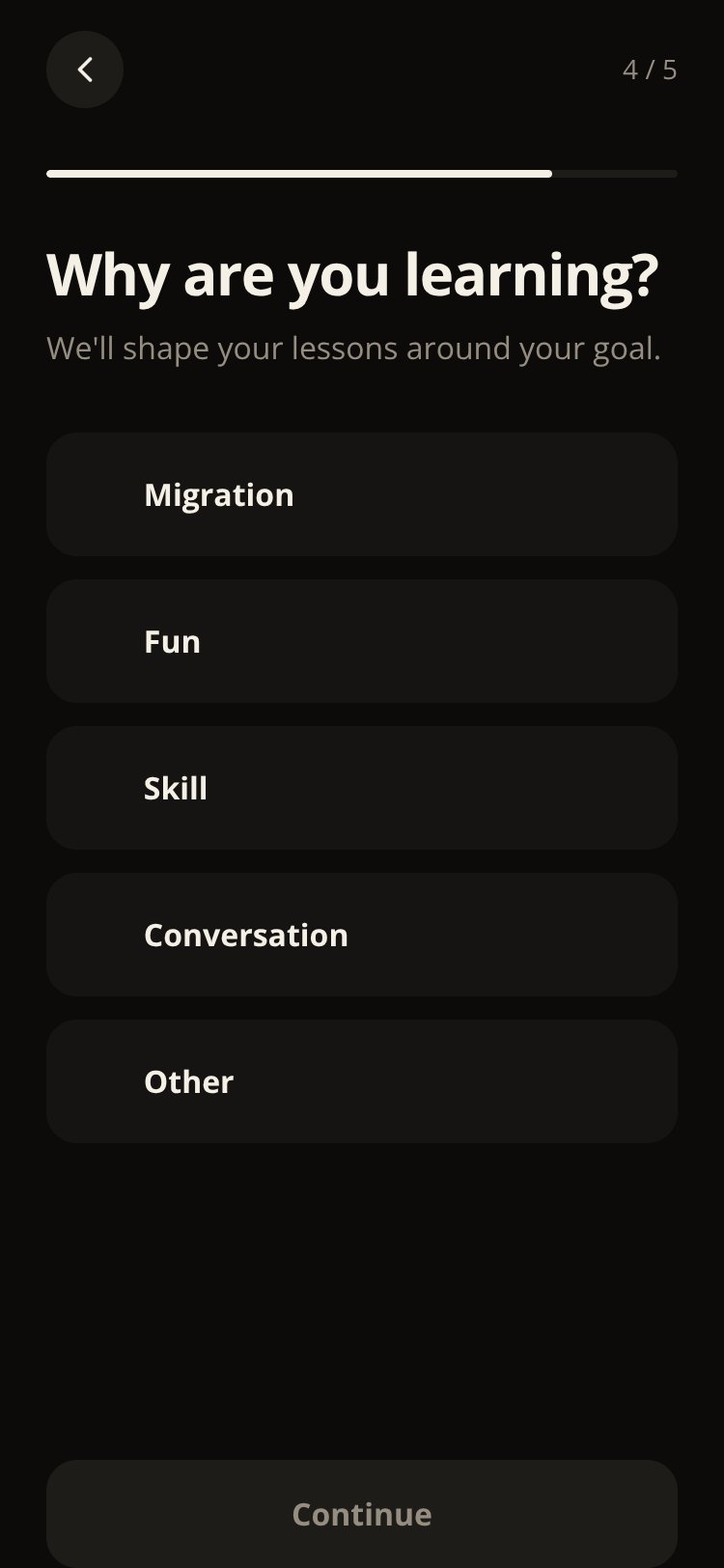 Luniva screen 4