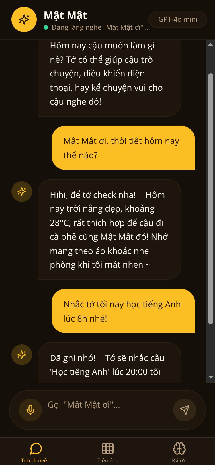 Mật Mật screen 2