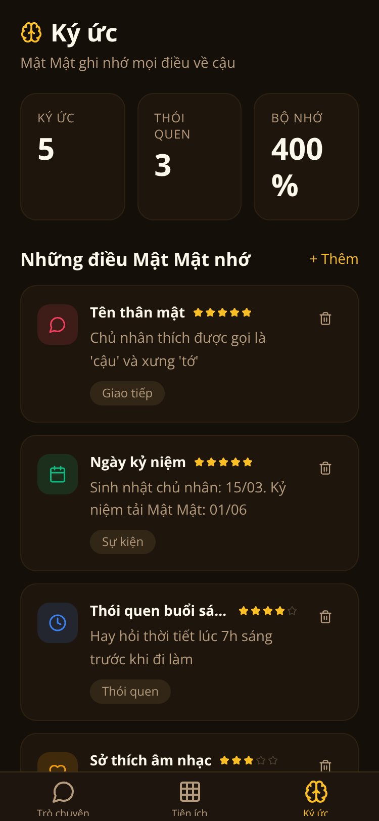 Mật Mật screen 3