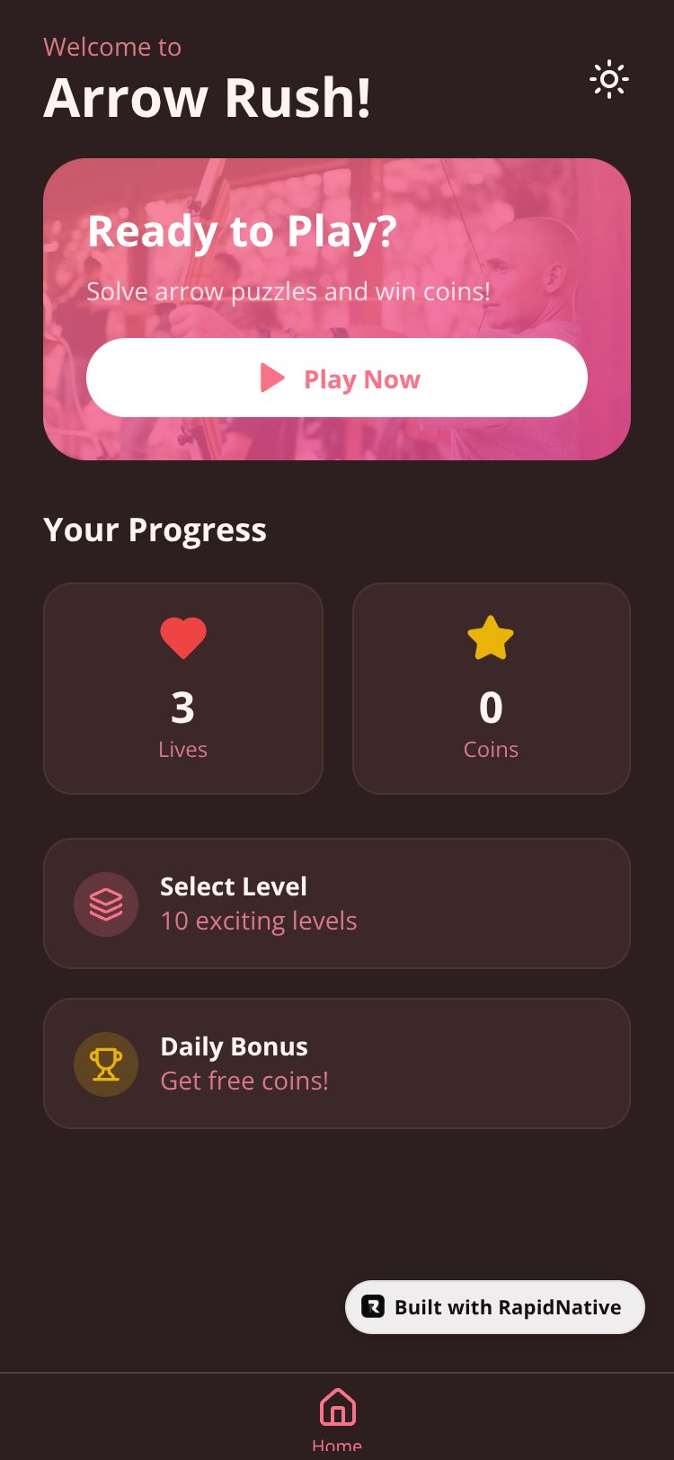 SharpApp screen 1