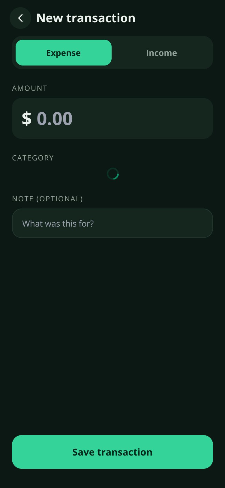 Money Flow screen 5