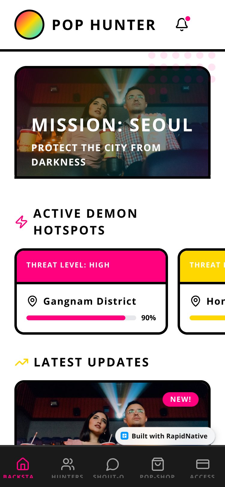 Pop Hunter: Demon Squad Copy screen 1