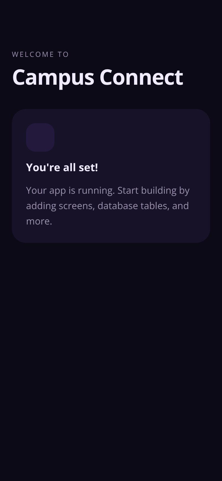 RapidNative App screen 1
