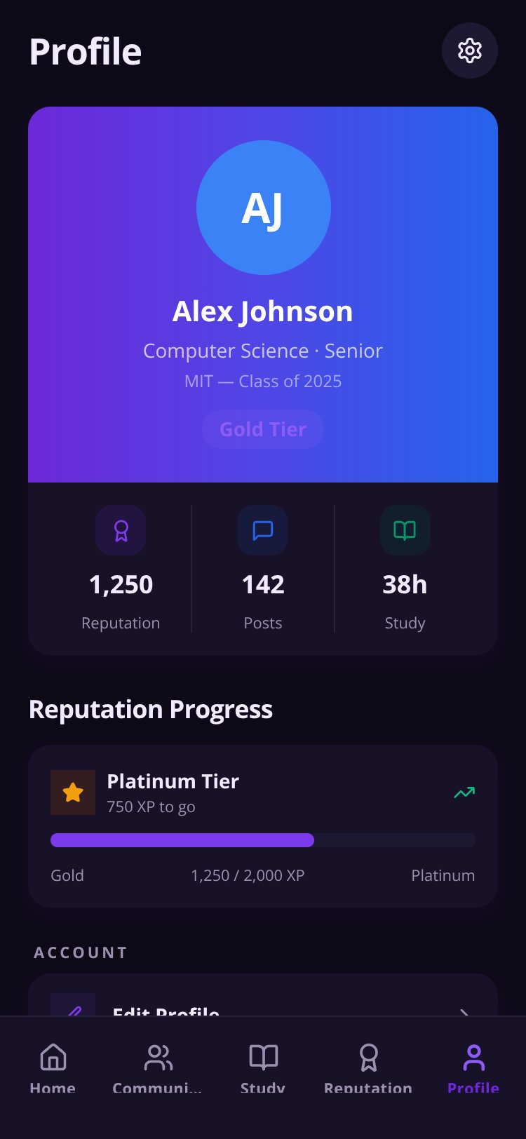 RapidNative App screen 2