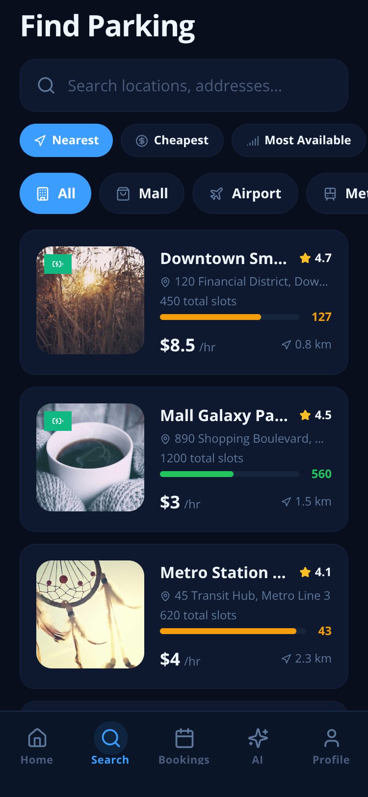 ParkSense AI screen 4
