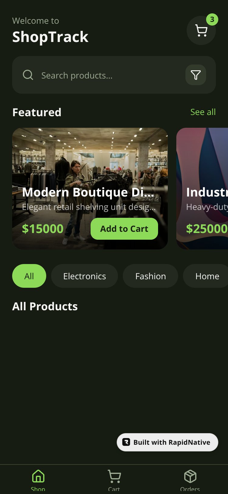 ShopTrack screen 4