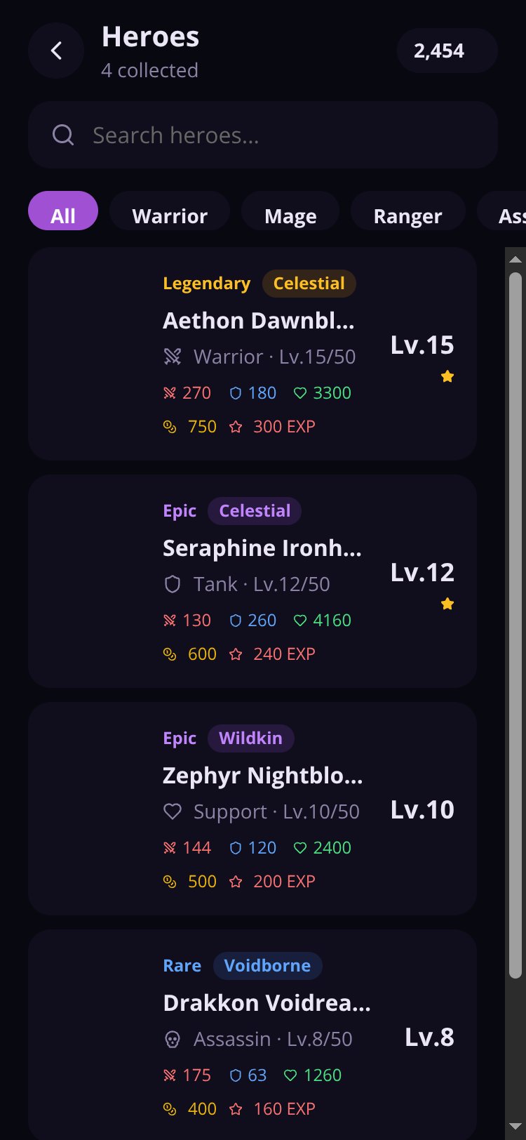 Eclipse Realms screen 2