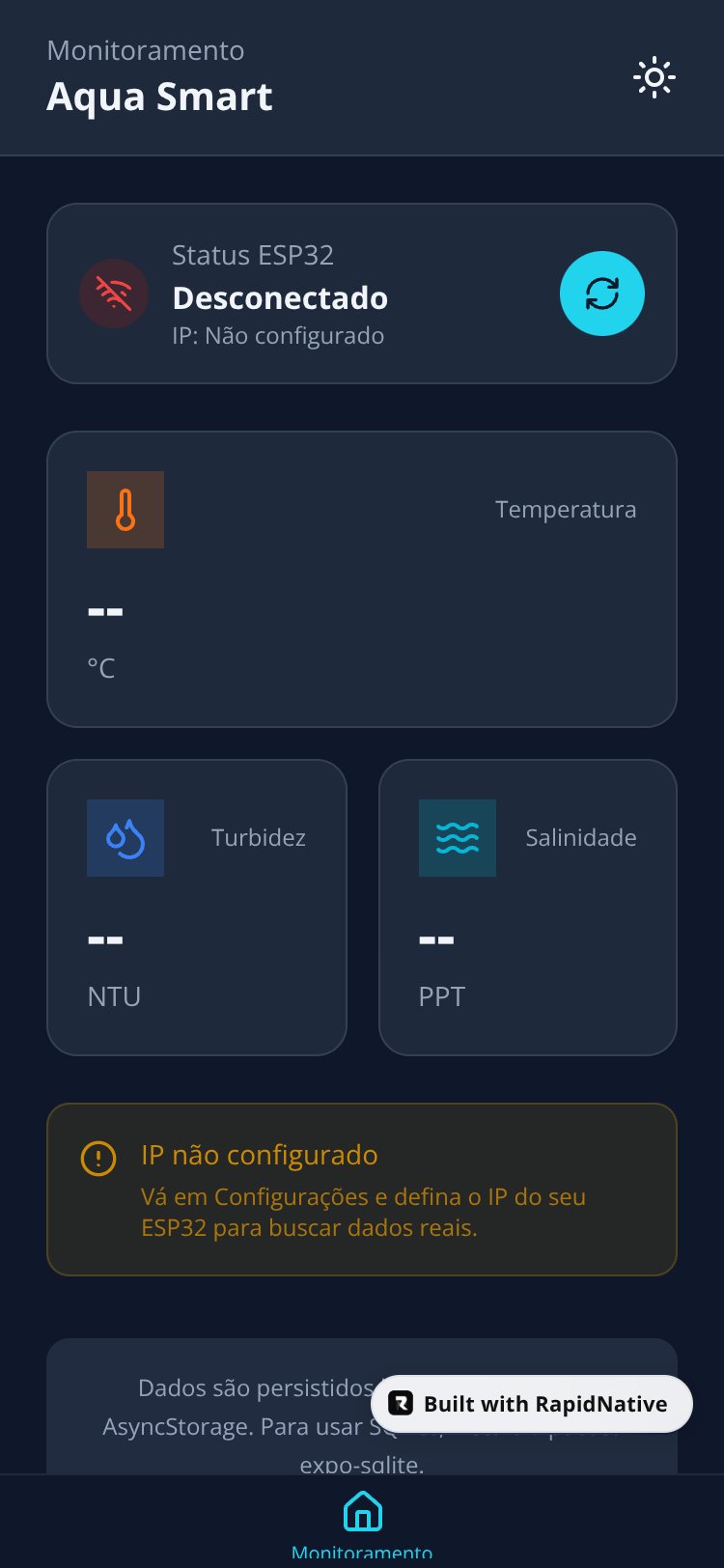 AquaMonitor Pro screen 2