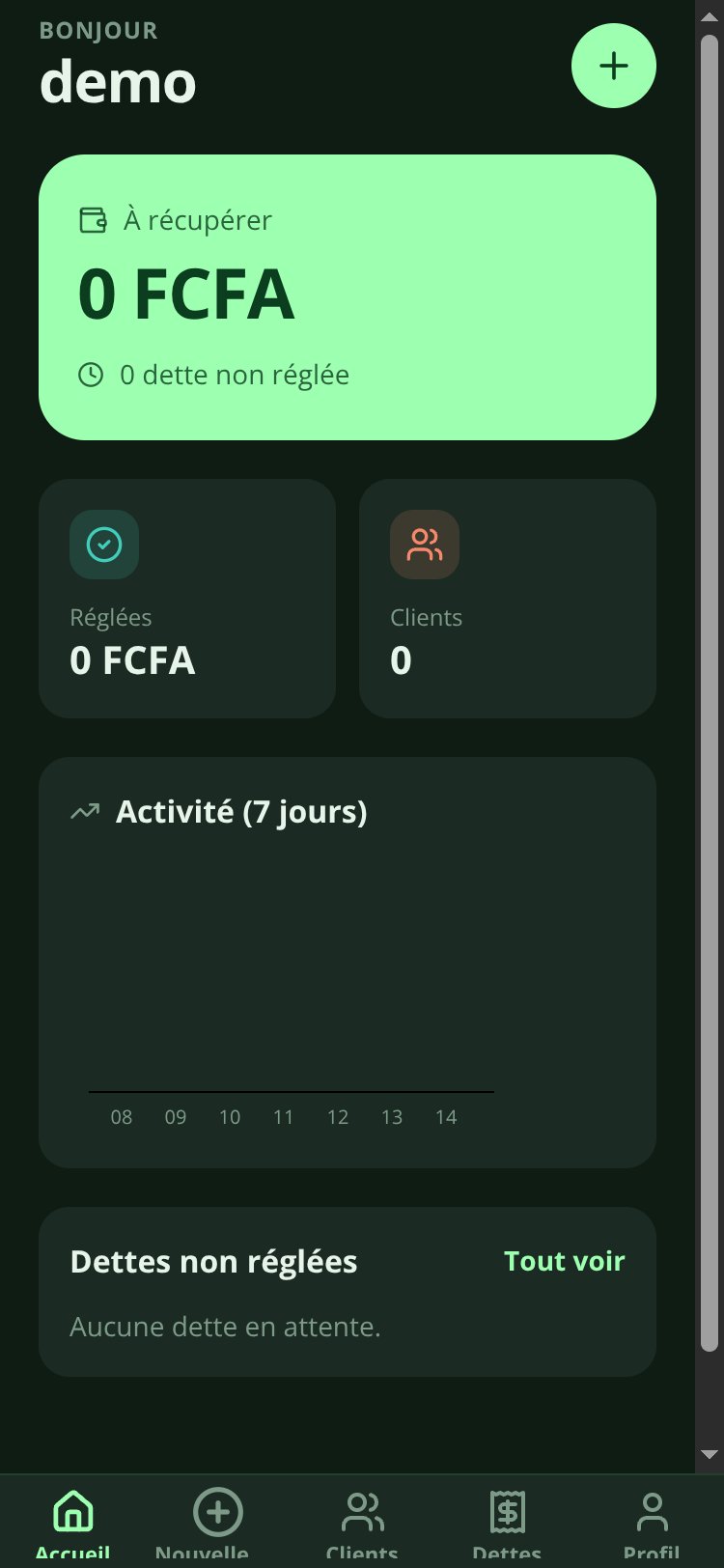 GÉRANT PROD screen 3