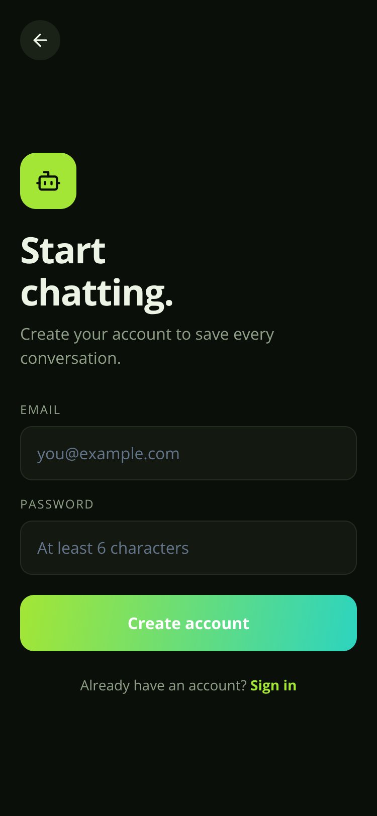 Rapid AI screen 2