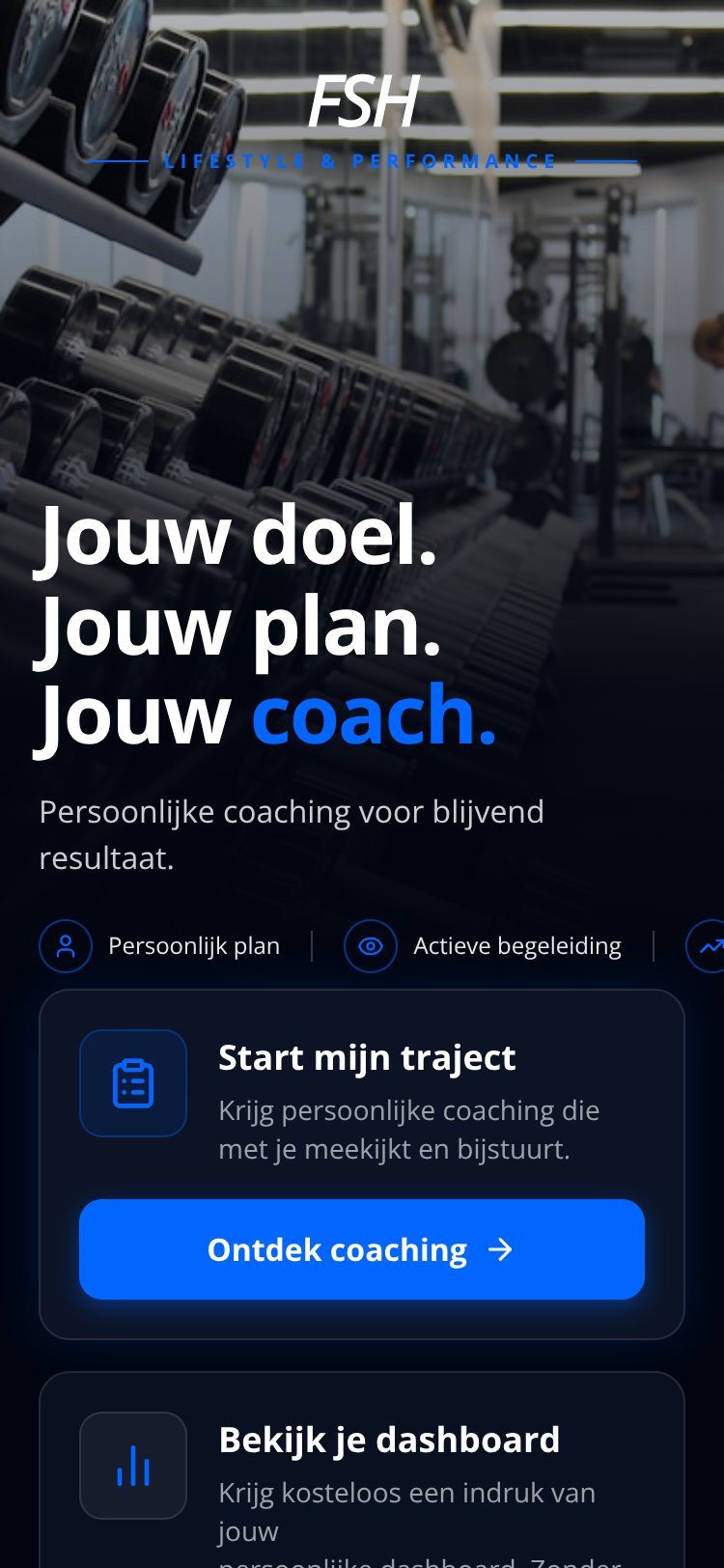 RapidNative App screen 1