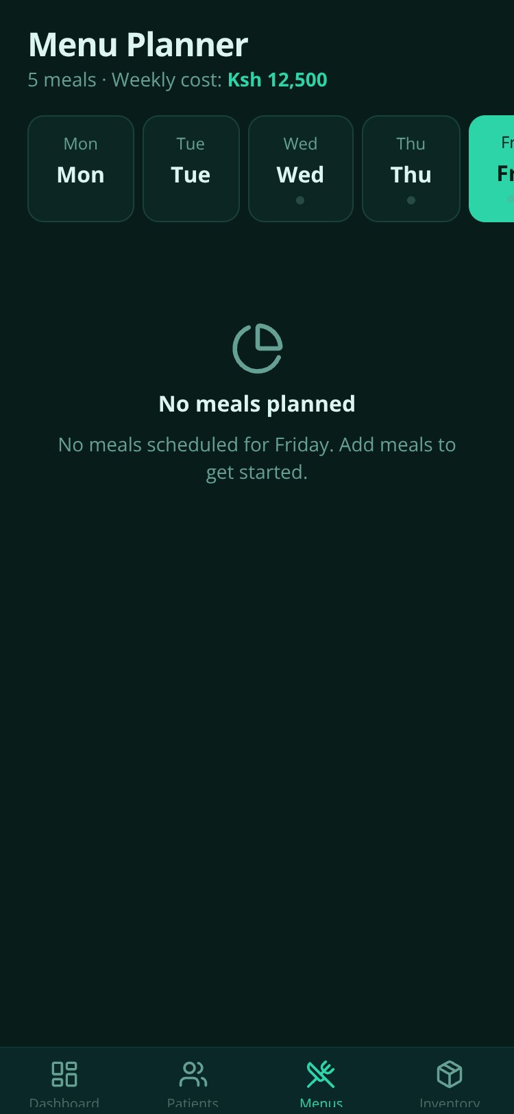 MediMealPro screen 3