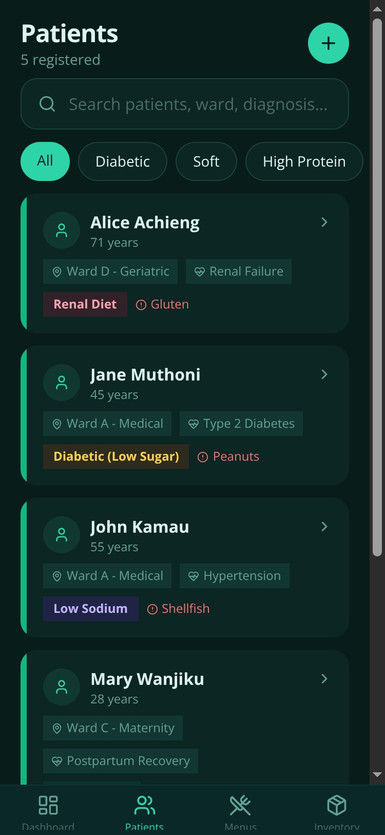 MediMealPro screen 4