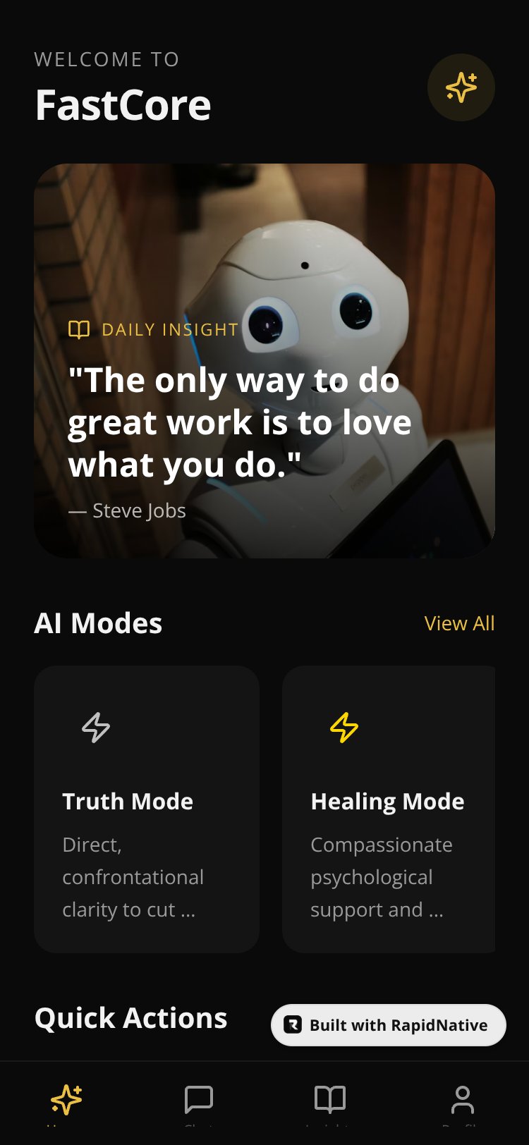 FastCore screen 3