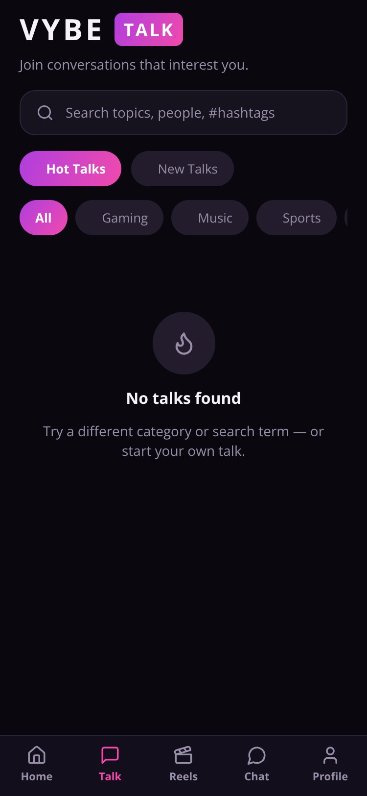 VYBE screen 4