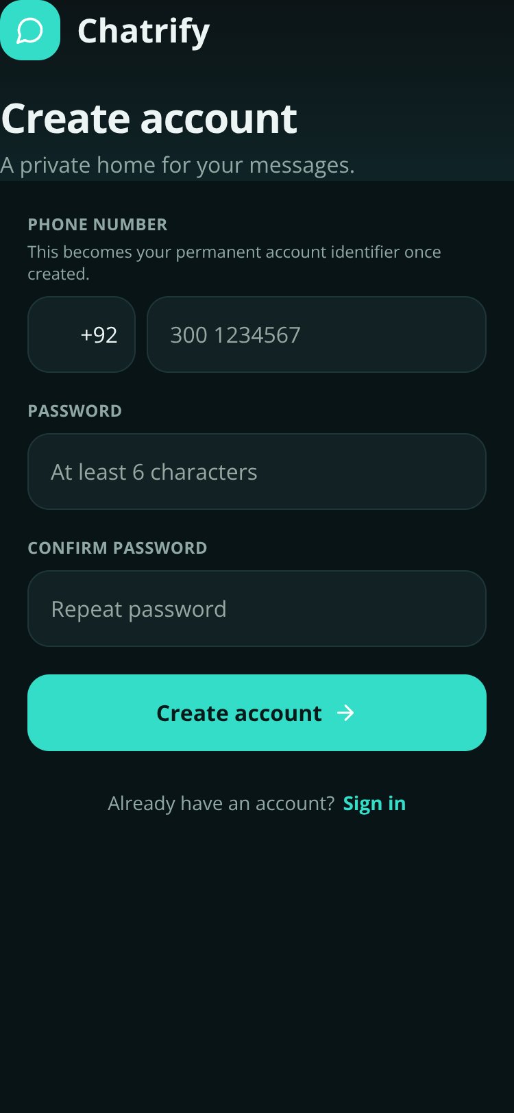 Chatrify screen 2