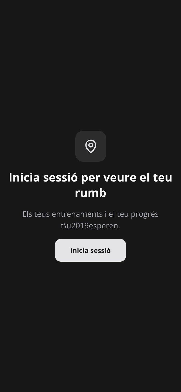 RapidNative App screen 1