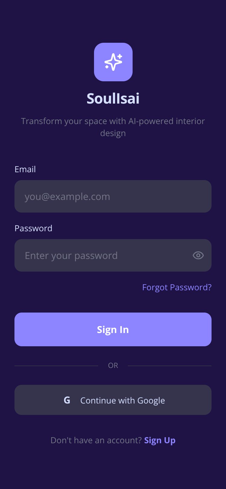 RapidNative App screen 3
