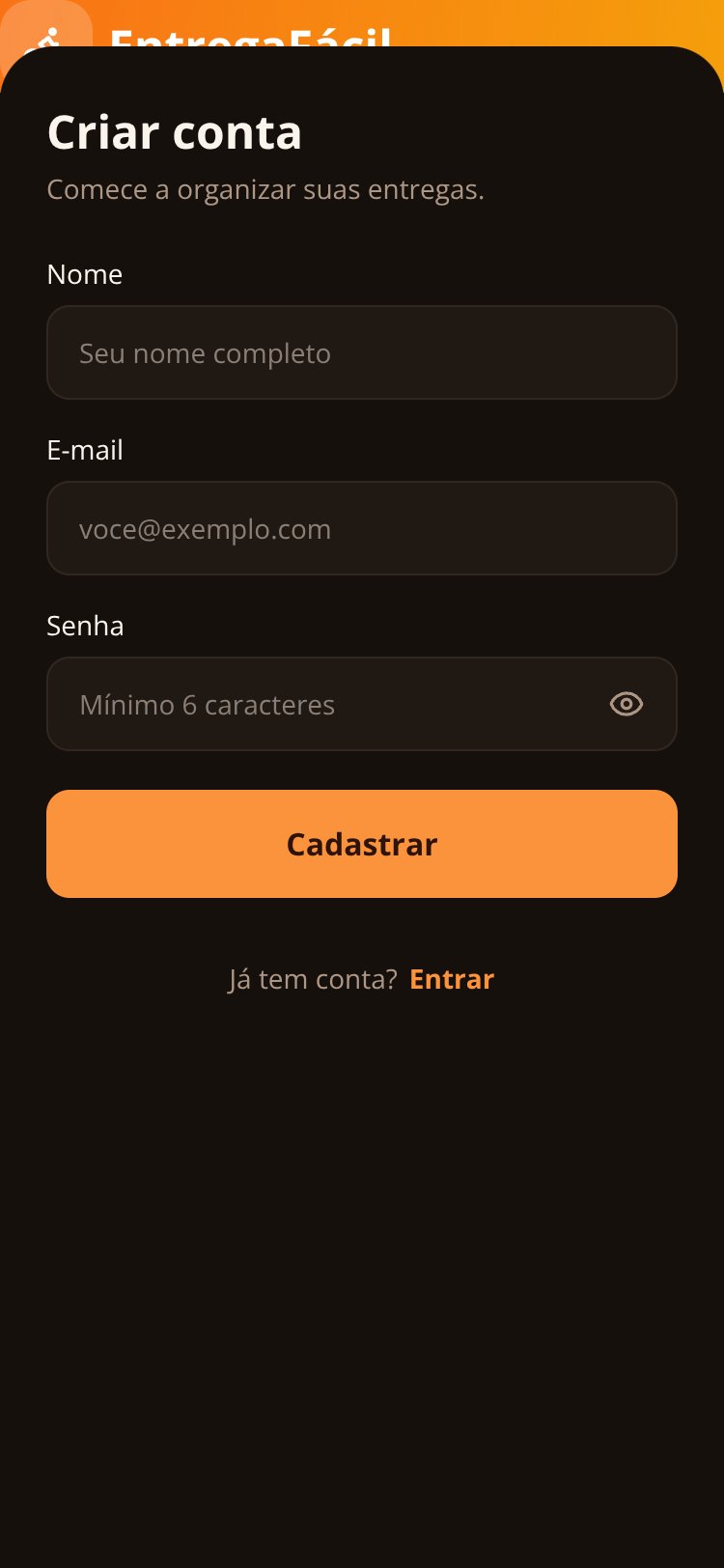EntregaFácil screen 2